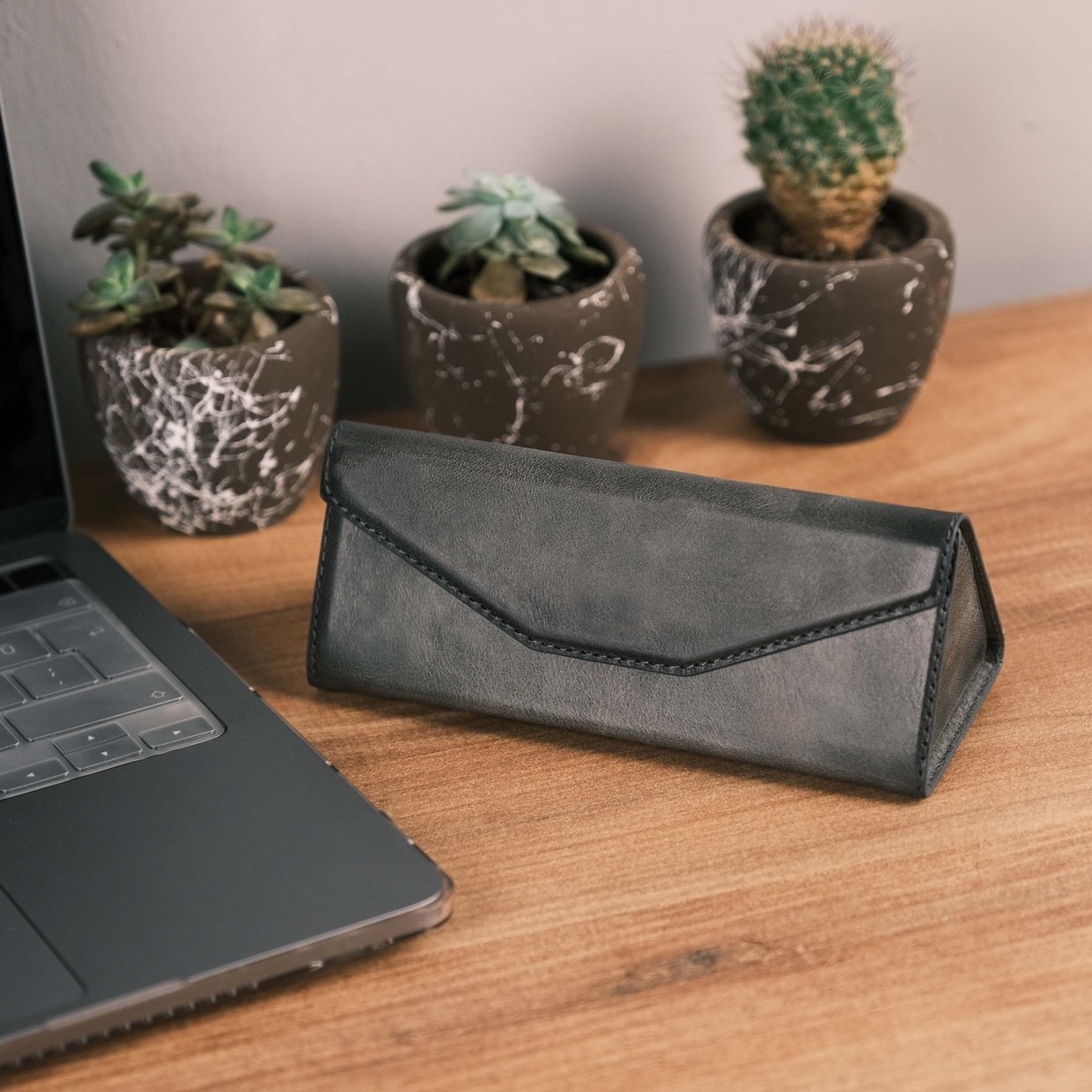 Grey Glasses Case Hard