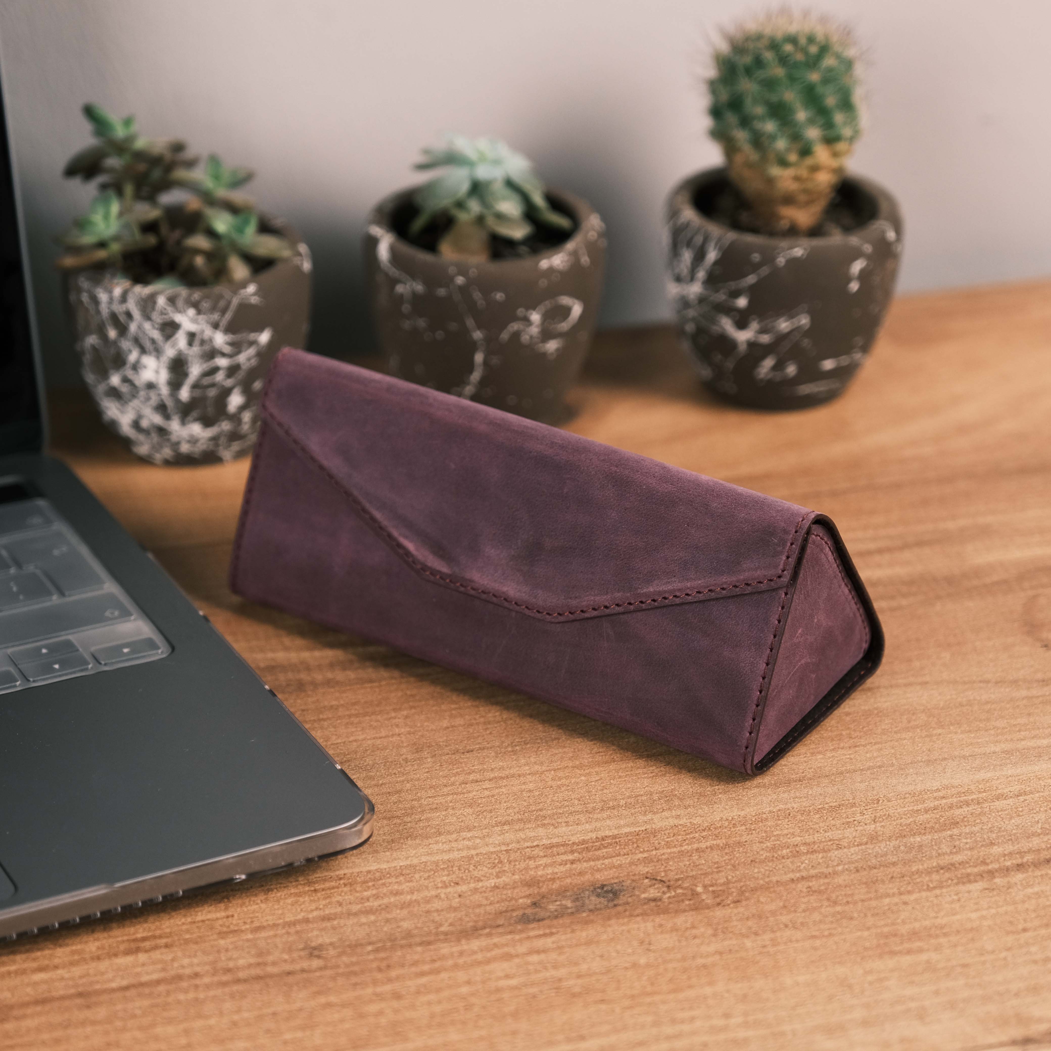 Purple Glasses Case Hard