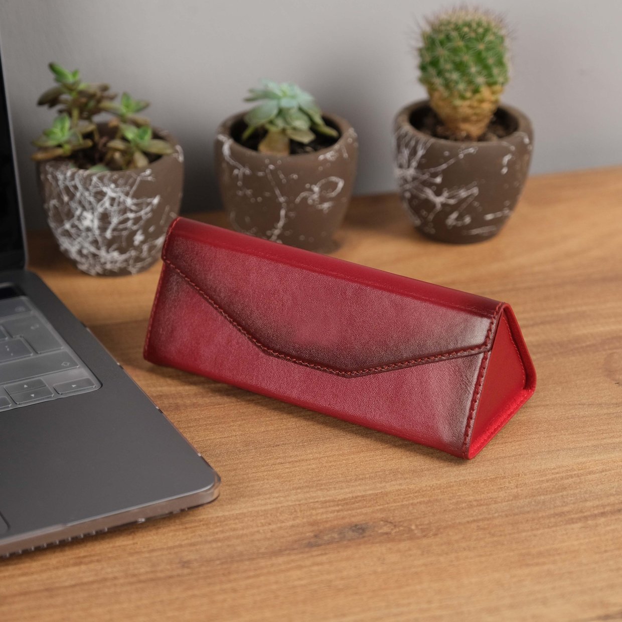 Red Glasses Case Hard